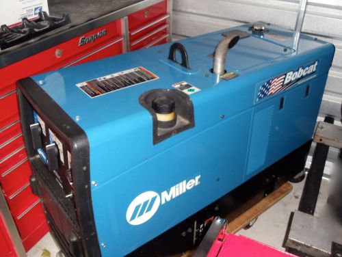 Used miller bobcat kubota diesel 250 oc/cv ac dc welder generator 10 kw! for sale