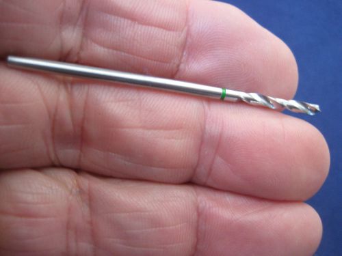 Surgical steel drill bit, 3/32&#034;(2.3 mm)dia x 51/64(20 mm)flute, bit 2 5/16&#034; long for sale