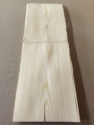 Wood Veneer Ash 9x25 22 Pieces Total Raw Veneer &#034;EXOTIC&#034; ASH2 1-7-14