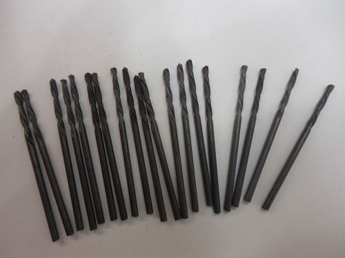 Package of (19) #48  Drill Bits 0.0755   OAL 1.786  Machinist tool