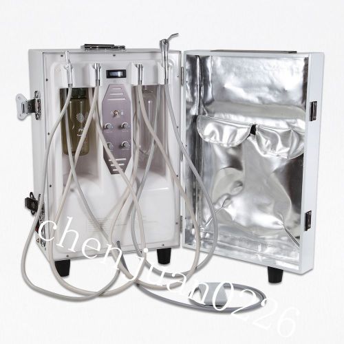 Electric portable dental delivery unit control w/ compressor lab equipment  220v for sale