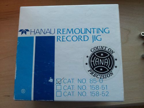 HANAU DENTAL REMOUNTING RECORD JIG