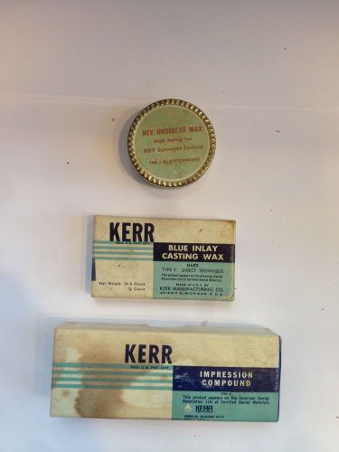 Kerr dental wax