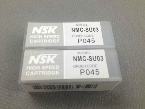 2xNSK Dental turbine Cartridge NMC-SU03 Original push button standard head Japan