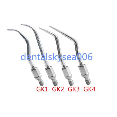 4 pcs Dental Air Scaler Perio scaling tips GK1 GK2 GK3 GK4 fit KAVO