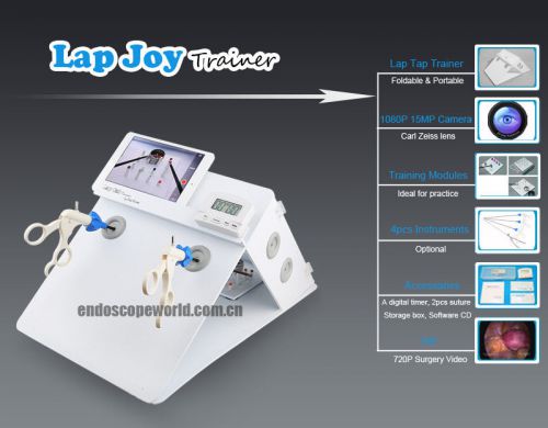 Endoscopy Laparoscopy Operation Simulator Training Case Camera Karl Zeiss Lens