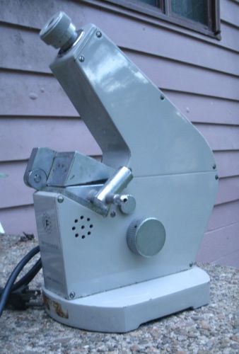 Fisher Scientific Company Refractometer,metal,gray,vintage 1980s -lab instrument