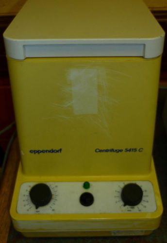 EPPENDORF CENTRIFUGE 5415C WITH ROOTER WORKING AND RUNNING VERY GOOD