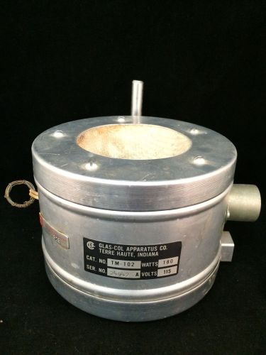 Glas-col aluminum housed heating mantle tm 102 for sale