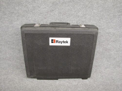 Raytek 1fj digital temperature indicator bundle w/carrying case, interface cable for sale