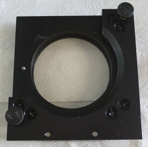 100mm x 10mm lens or mirror optical table kinematic holder Melles Griot
