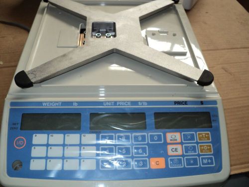 A&amp;D WEIGHING SG-15KA DIGITAL BENCH SCALE , SS Pltfrm, 6/15 KG CAPACITY .