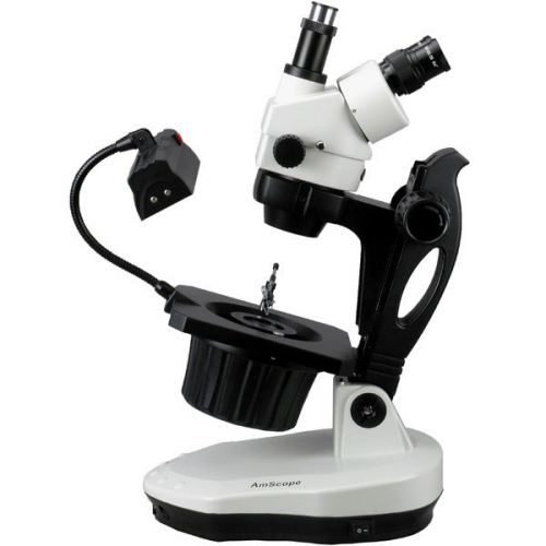 7X-45X Advanced Jewel Gem Stereo Zoom Microscope