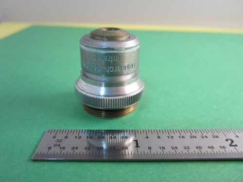 MICROSCOPE OPTICS INFRARED RESEARCH DEVICES 6x  OBJECTIVE  BIN#A7-20