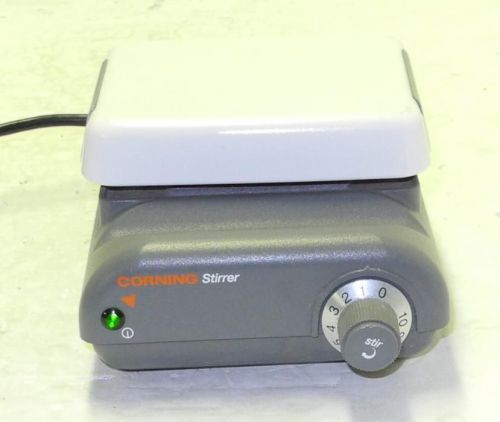 Corning PC-210 Magnetic Stirrer 5&#034;x4&#034; Ceramic Top - EXCELLENT WORKING CONDITION