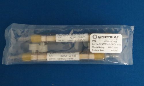 Spectrum midikros  hollow fiber filters tangential separations x22m-100-02s for sale