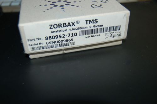 New HPLC column Agilent Zorbax TMS 5 um 4.6 x 250 mm  Part No. 880952-710
