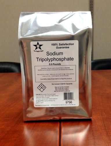 Sodium tripolyphosphate 30 lb pack w/ free shipping! for sale