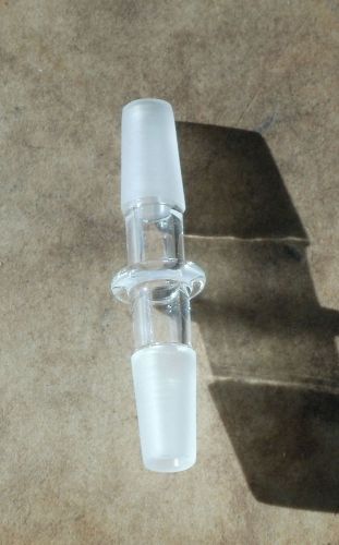 10mm Double Male Glass Joint Adapter Connection GonG Connection Conversion