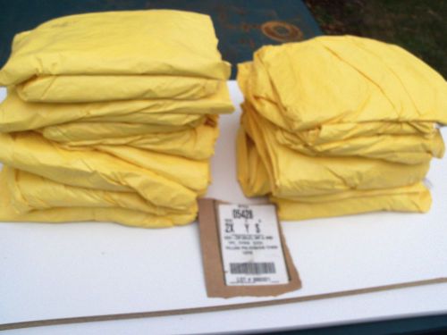 Tyvek suits-polycoated yellow for sale