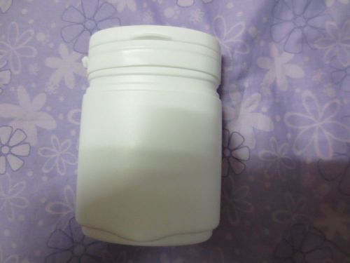 80g oval plastic container Tearing pill bottle 20pcs item no n13