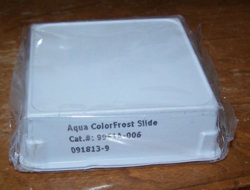 Aqua Colorfrost Microscope Slides 9951A-006