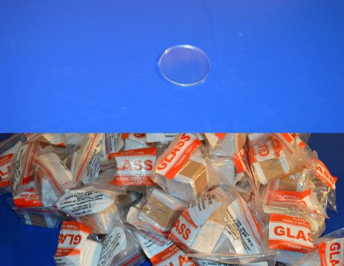 Watch Glass 25mm clear flint glass 1.8-2.0 mm thick fine ground polished 69x12pk
