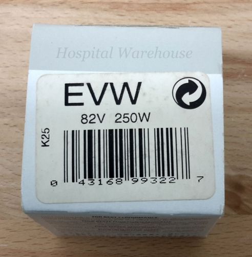 Ge evw 82v 250w mr16 gy5.3 clear mini 2pin halogen lamp or surgical endo for sale