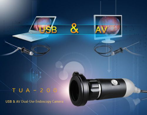 Portable Dual-Use 700TVL HD Endoscopy Endoscope Camera USB Medical Veterinarian