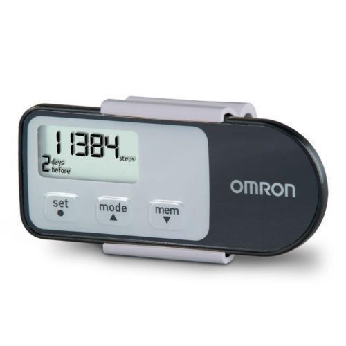 Tri-axis pedometer with calories burned (7 day memory ) omron hj-321 @ martwave for sale