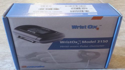 Nonin wristox2 pulse oximeter with starter kit (model 3150sk) for sale
