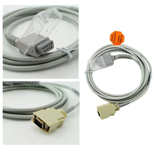 1Pc Masimo 14pins Compatible SpO2 Probe Sensor Extension Adapter TPU Cable 2.2M