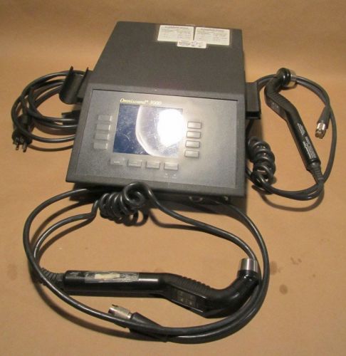 OMNISOUND 300 ULTRASOUND WITH 2 TRANSDUCERS FOR PARTS OR REPAIR