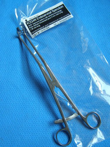 KOGAN Endocervical Speculum 3mm Jaws OB/GYN Forceps Surgical Instruments