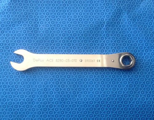 External Fixation 10mm Combination Open/Ratchet Wrench #8280-03-010