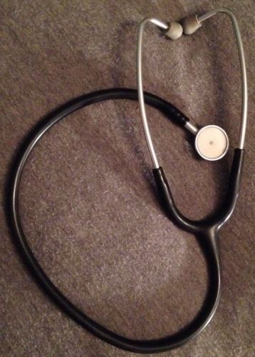 Littmann Classic Stethoscope 27&#034; Black Tube Gently Used 3M USA