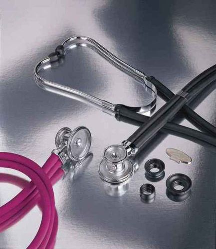 Adscope Sprague Stethoscope Magenta, with Accessory Kit Latex Free! (No Manual)