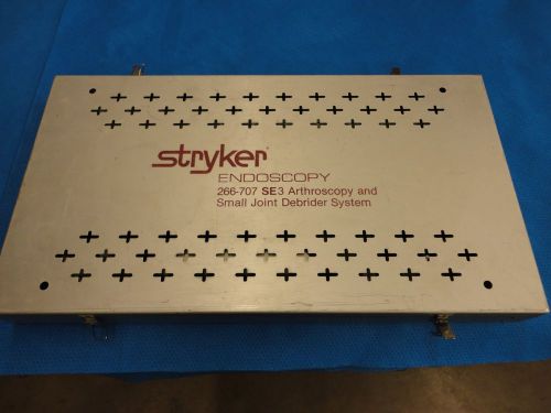 STRYKER ENDOSCOPY 266-707 SE3 ARTHROSCOPY &amp; SMALL JOINT DEBRIDER SYSTEM W/CASE