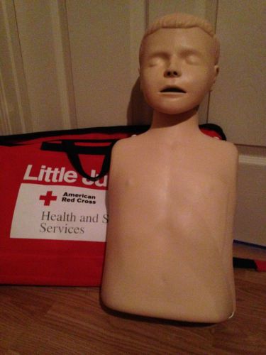 Little Junior CPR manikin includes bag.