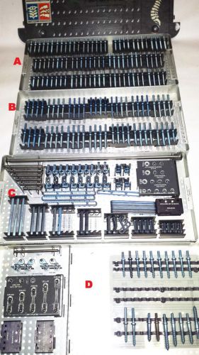 AcroMed DePuy TiMX Low Back System 3225-980, VSP, MCC PLATES, Screws,TRANSVERSE