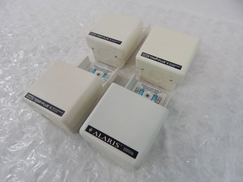 LOT OF 4 ALARIS IVAC MEDICAL MODEL 2017 THERMOMETERS WALL MOUNT/STAND