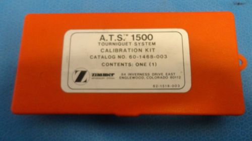 Zimmer a.t.s. 1500 tourniquet system calibration kit 60-1468-003 for sale