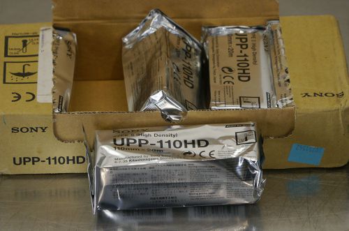 (qty 5) Sony UPP-110HD HIRES film printing paper rolls NEW