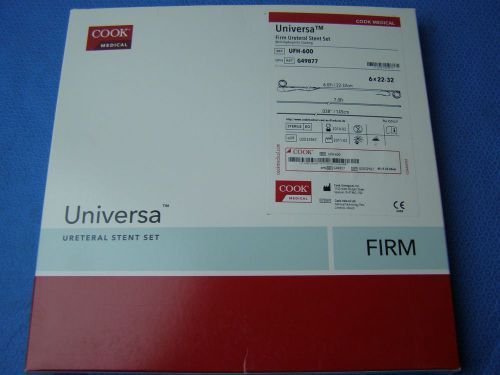 1-COOK Universa Firm Ureteral Set 6Fr x 22cm REF: G49877