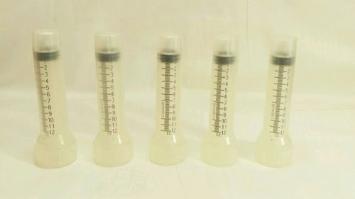 Lot of 5 12cc Syringes