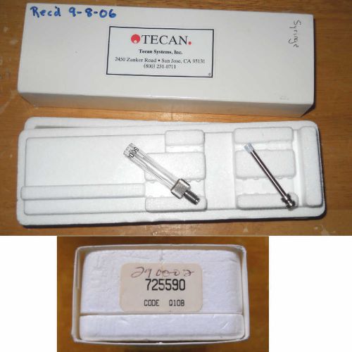 Nib* tecan syringe 725590 500µl glass lab liquid syringe for sale