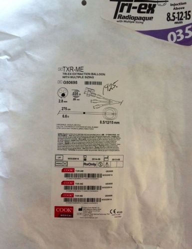 COOK MEDICAL  G50695 TRI-EX EXTRACTION BALLOON W/ MULTIPLE SIZING