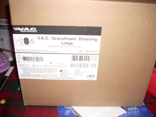Qty- 10 KCI V.A.C. VAC Granufoam THERAPY DRESSING 8 Large, 1 Medium, 1 Thin