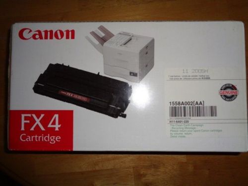 New Genuine Canon FX-4 toner cartridge