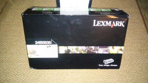 GENUINE Lexmark 24B5835 Extra High Yield Black Toner to Lexmark XS796 New in Box